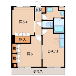 日前宮駅 徒歩27分 1階の物件間取画像